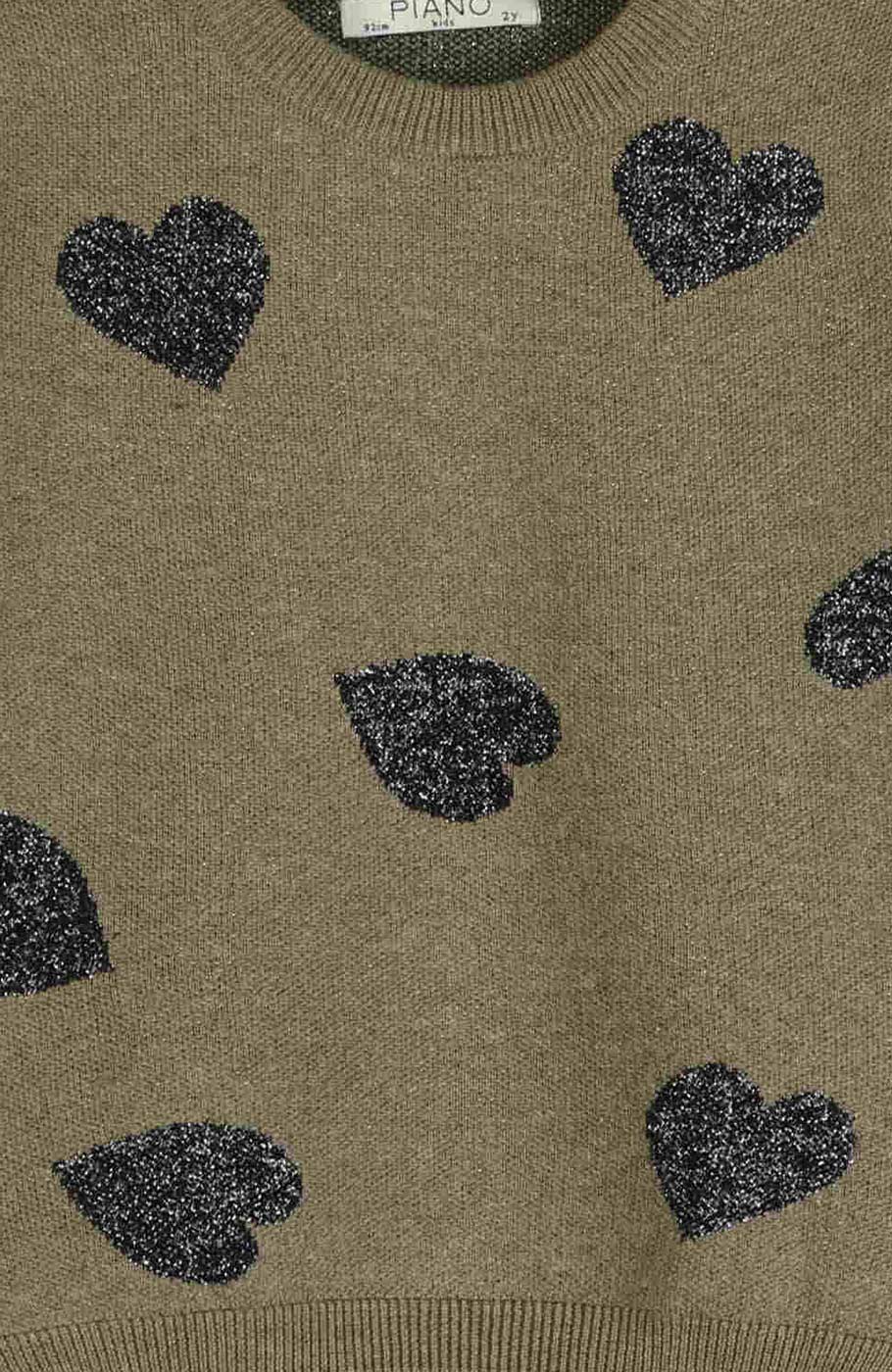 پلیور طرح قلب