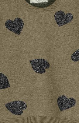 پلیور طرح قلب