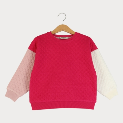 بلوز ژاکارد حبابی