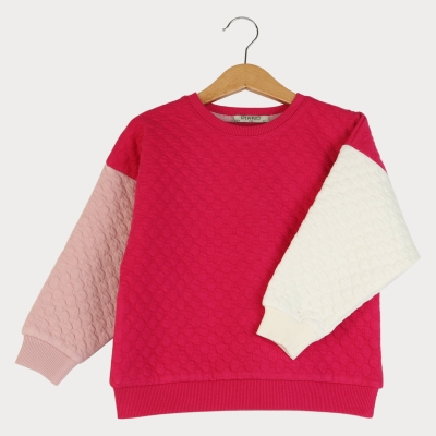 بلوز ژاکارد حبابی