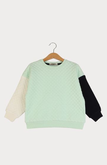 بلوز ژاکارد حبابی