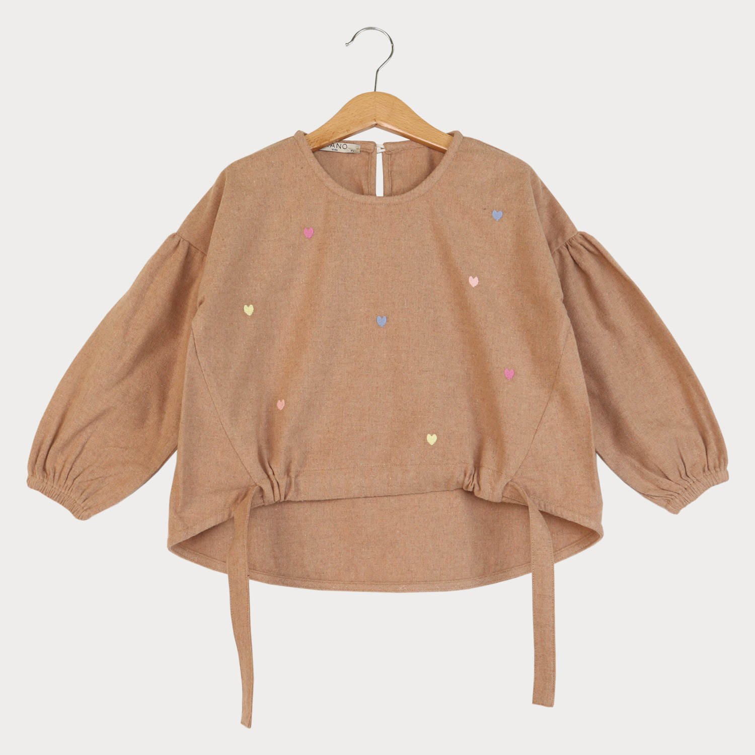 بلوز فلانل پیش گت دار