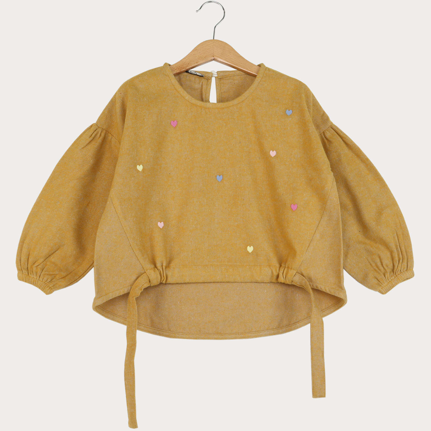 بلوز فلانل پیش گت دار