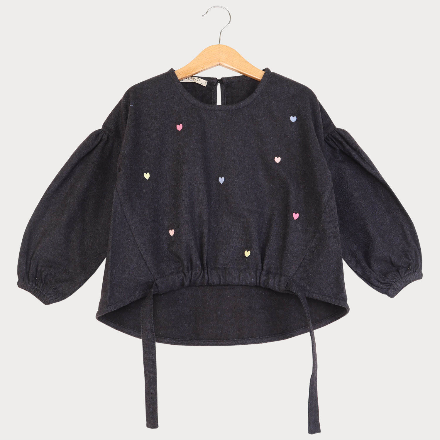 بلوز فلانل پیش گت دار