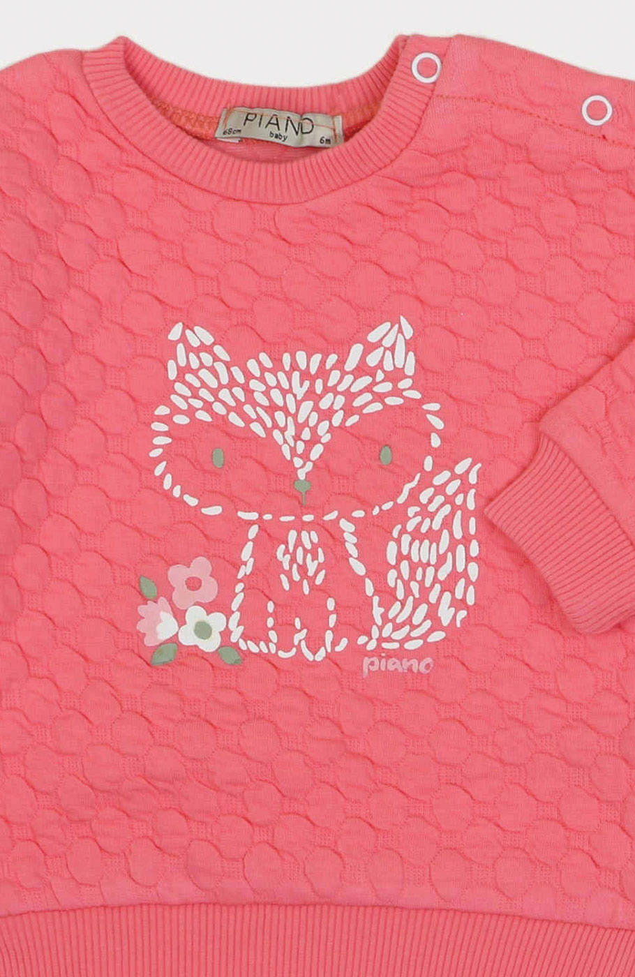 بلوز و شلوار ژاکارد حبابی نوزادی