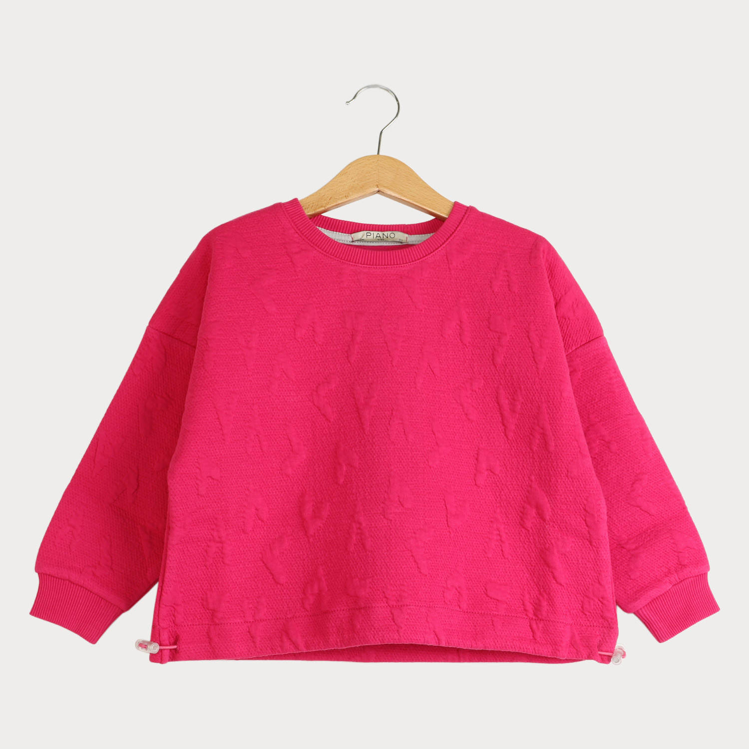 بلوز ژاکارد قلبی