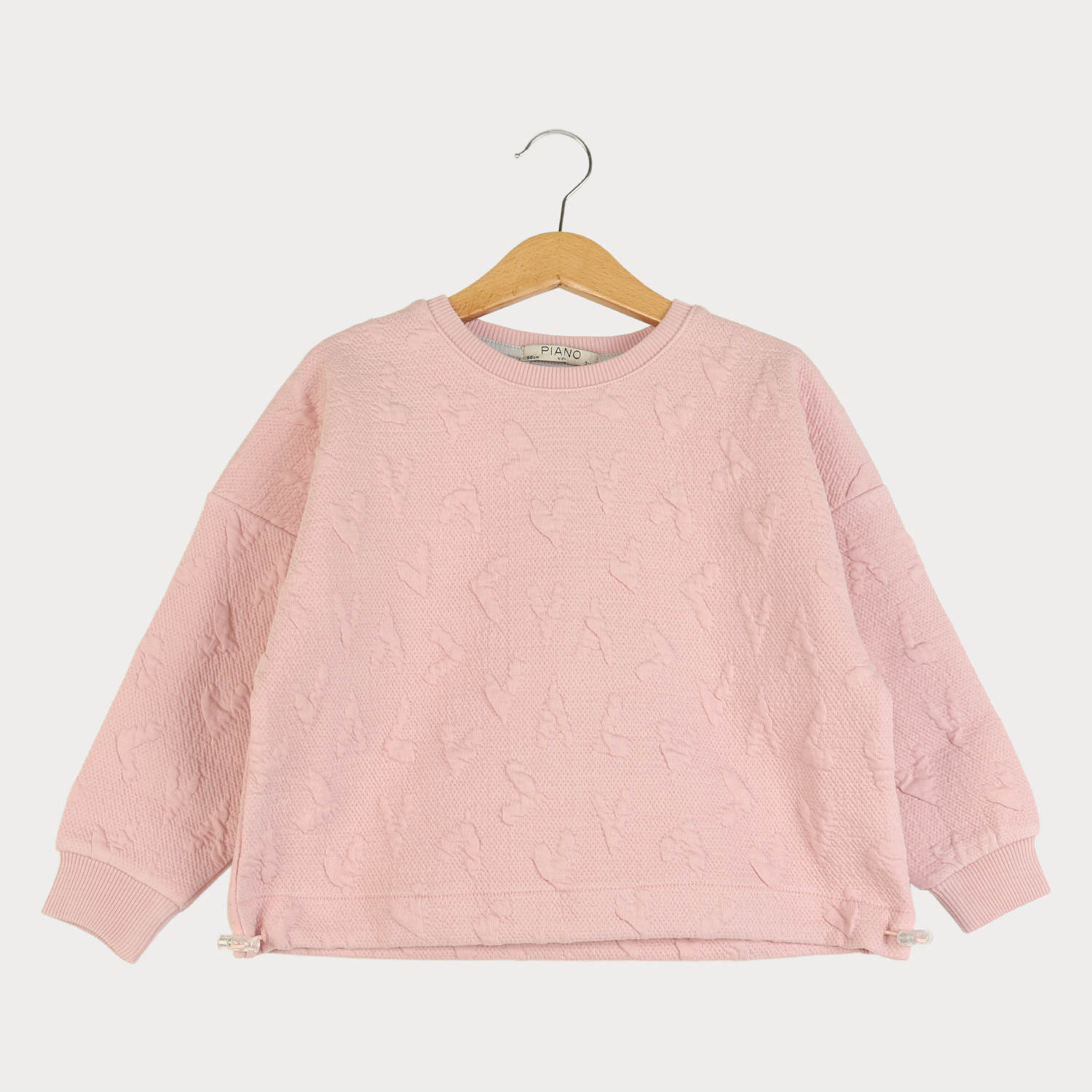 بلوز ژاکارد قلبی