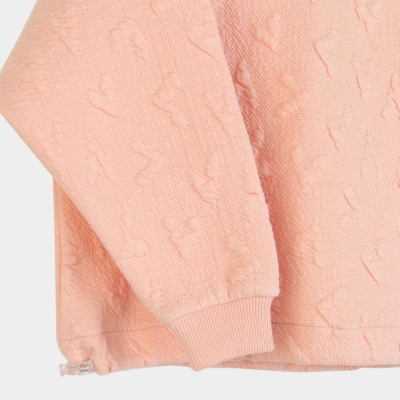 بلوز ژاکارد قلبی