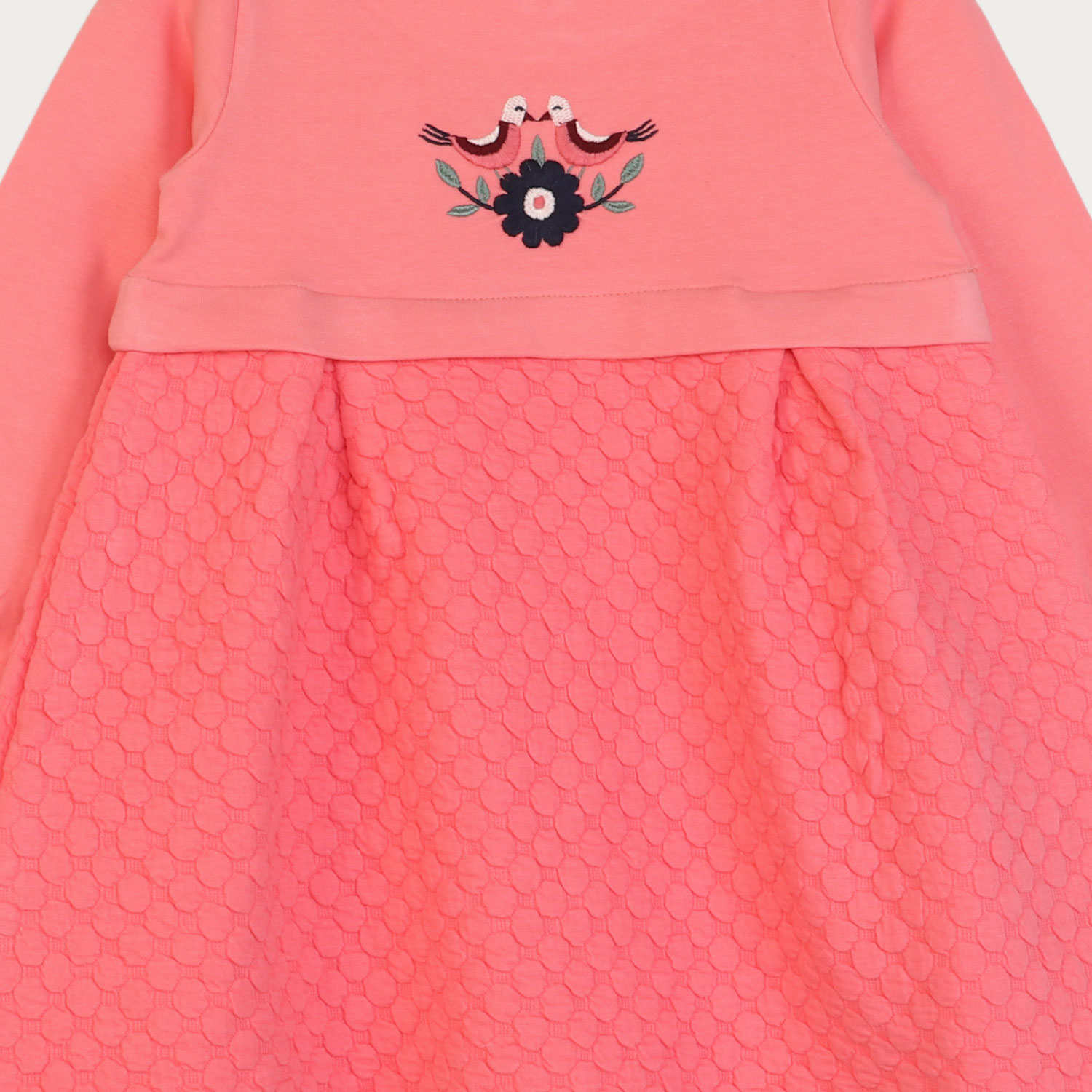 پیراهن دورس و ژاکارد حبابی