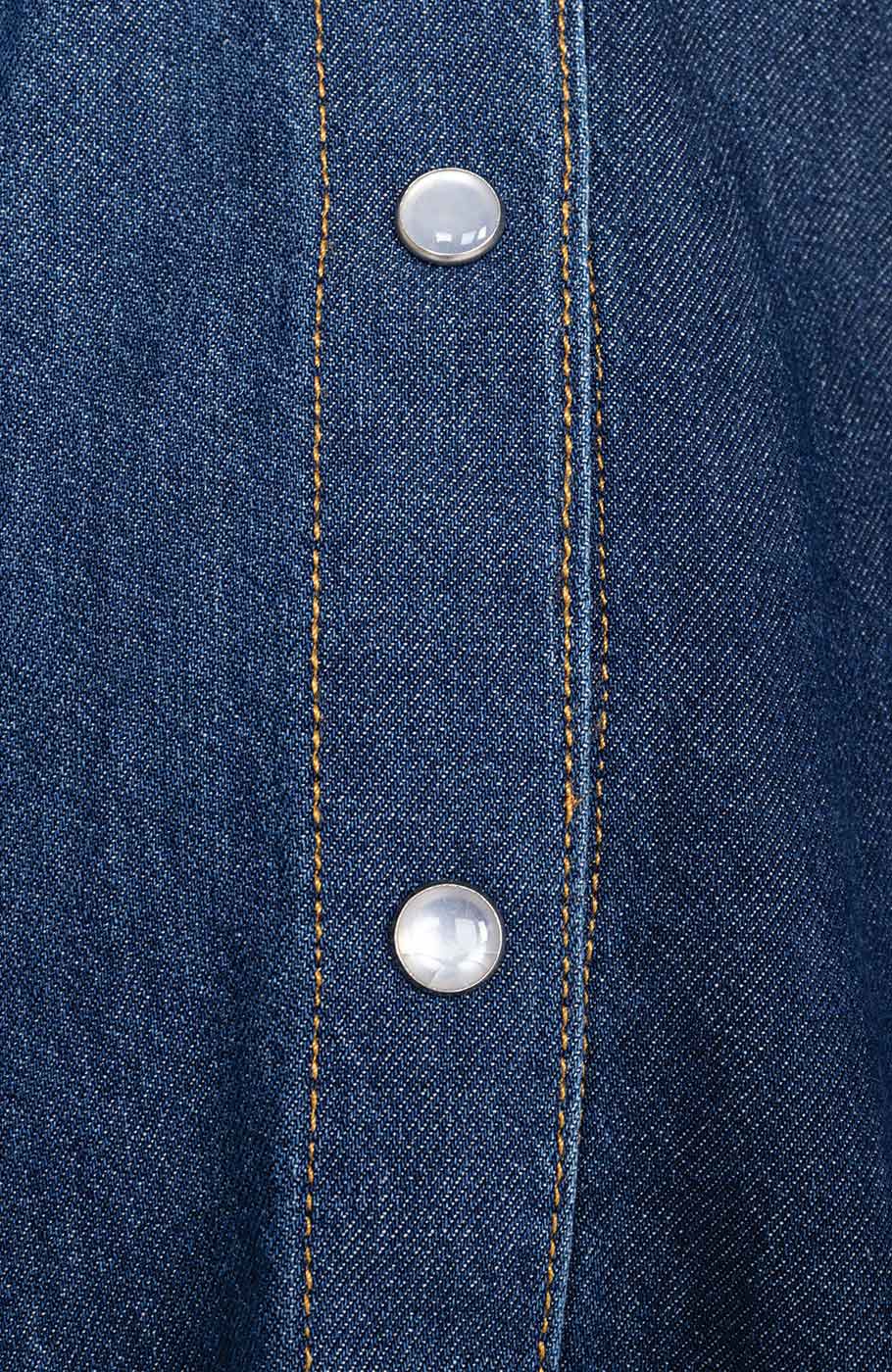 شومیز جین آستین بلند