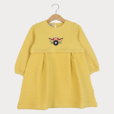 پیراهن دورس و ژاکارد حبابی