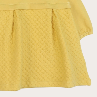 پیراهن دورس و ژاکارد حبابی