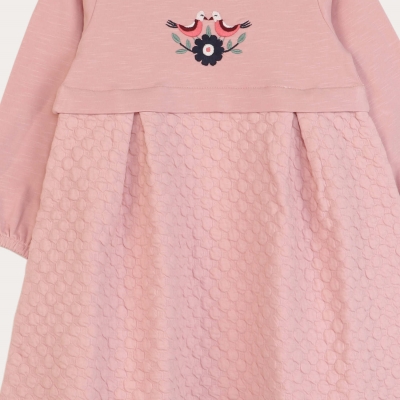 پیراهن دورس و ژاکارد حبابی