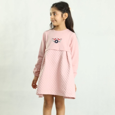 پیراهن دورس و ژاکارد حبابی