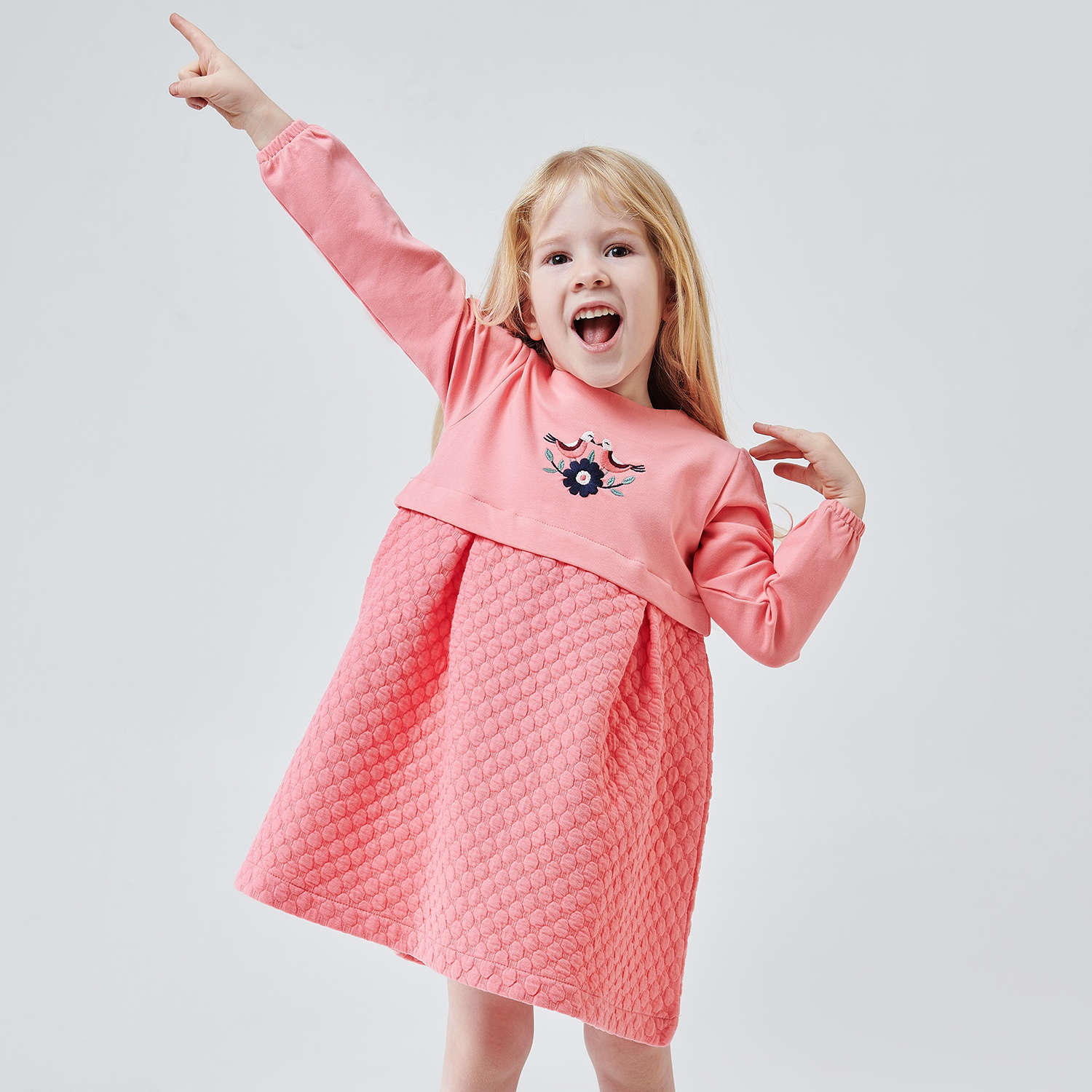 پیراهن دورس و ژاکارد حبابی