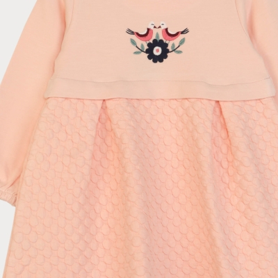 پیراهن دورس و ژاکارد حبابی