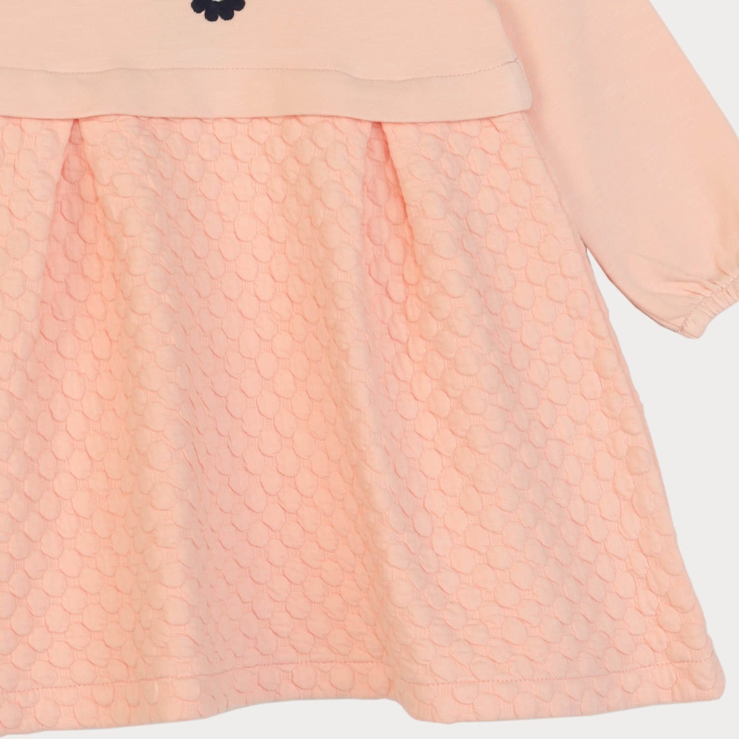 پیراهن دورس و ژاکارد حبابی