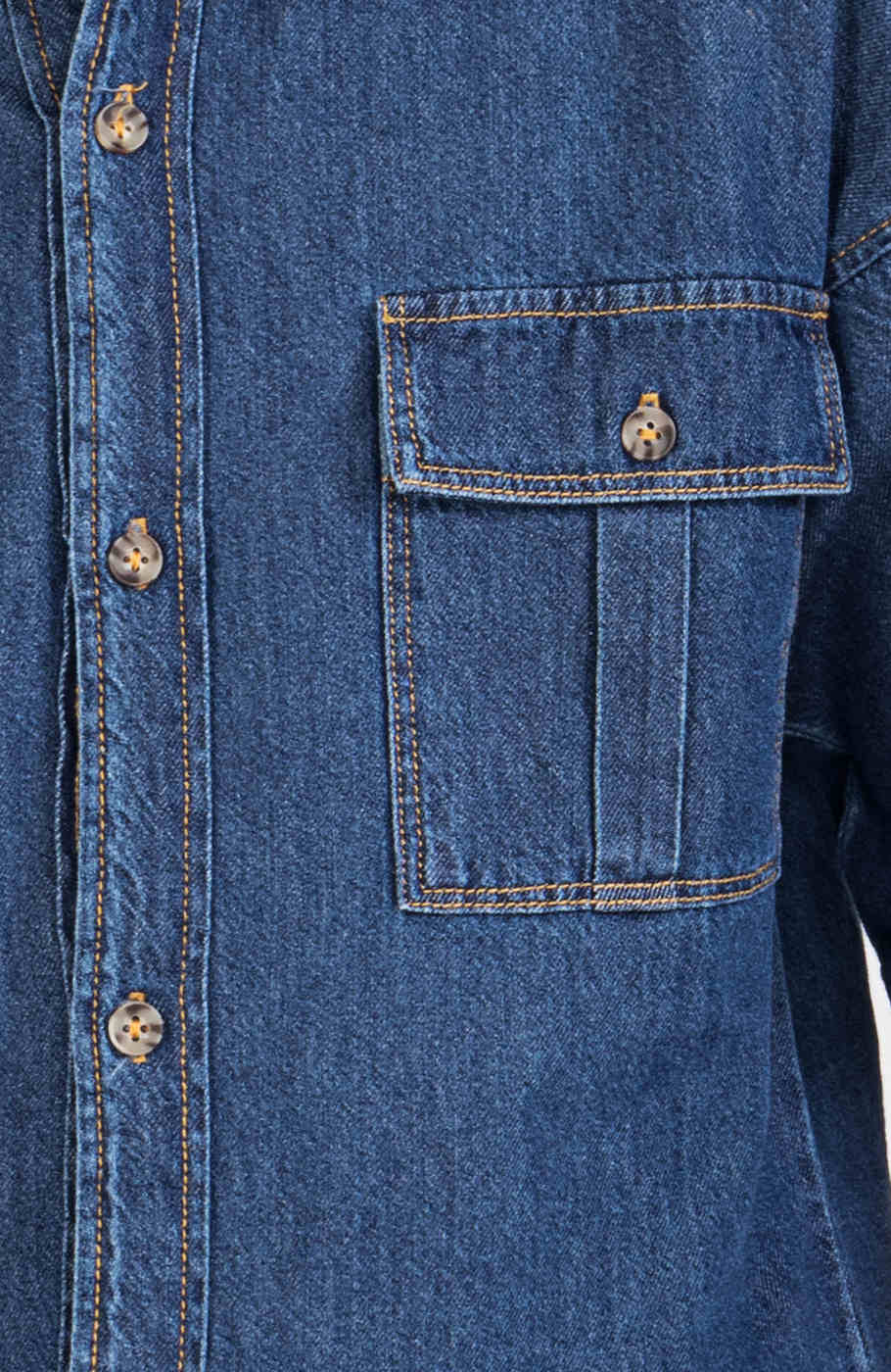 شومیز جین آستین بلند