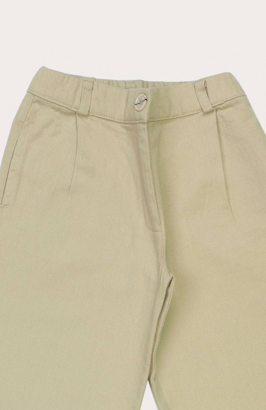 شلوار کتان پیلی دار