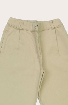 شلوار کتان پیلی دار