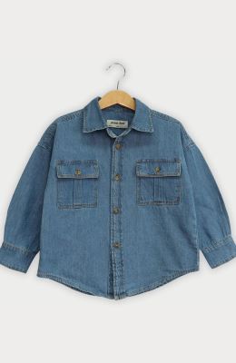 شومیز جین آستین بلند