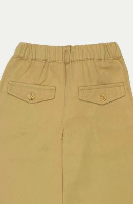 شلوار کتان پیلی دار