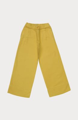 شلوار کتان پیلی دار