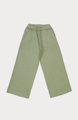 شلوار کتان پیلی دار