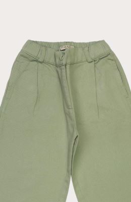 شلوار کتان پیلی دار