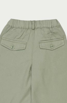 شلوار کتان پیلی دار