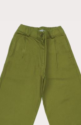 شلوار کتان پیلی دار