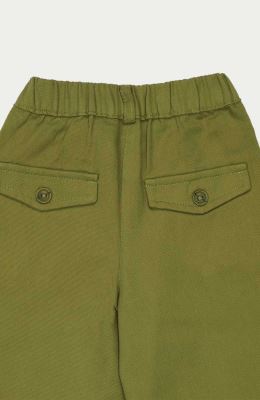 شلوار کتان پیلی دار