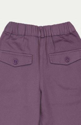 شلوار کتان پیلی دار