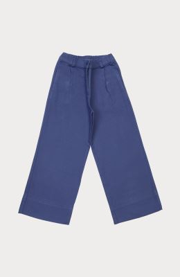 شلوار کتان پیلی دار