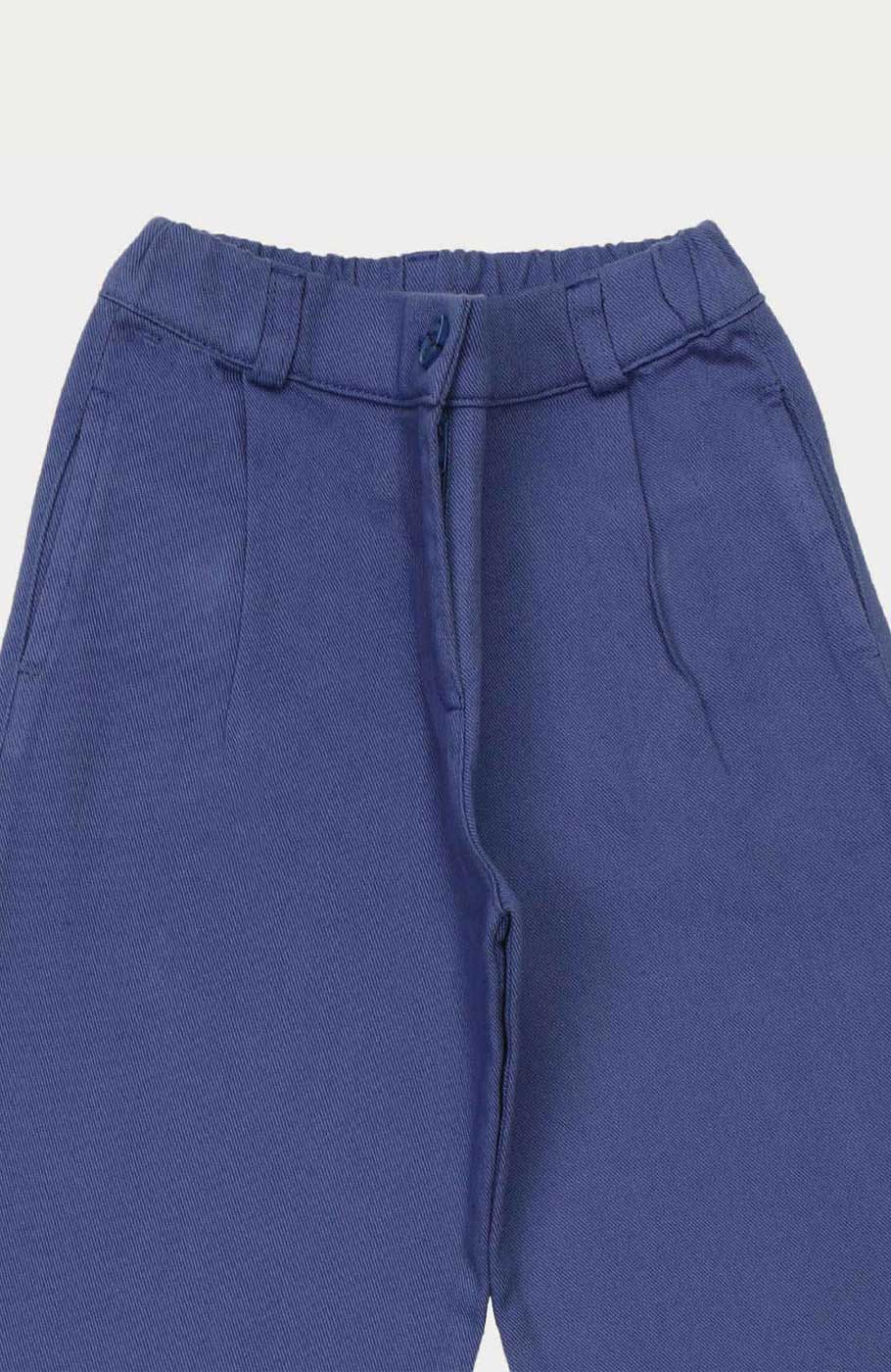 شلوار کتان پیلی دار