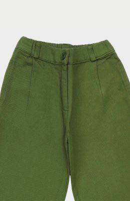 شلوار کتان پیلی دار