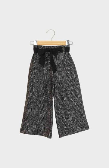 شلوار ژاکارد برفکی