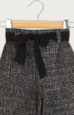 شلوار ژاکارد برفکی