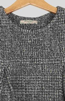 سارافون ژاکارد برفکی پیلی دار