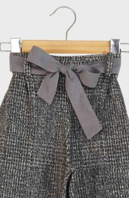 شلوار ژاکارد برفکی