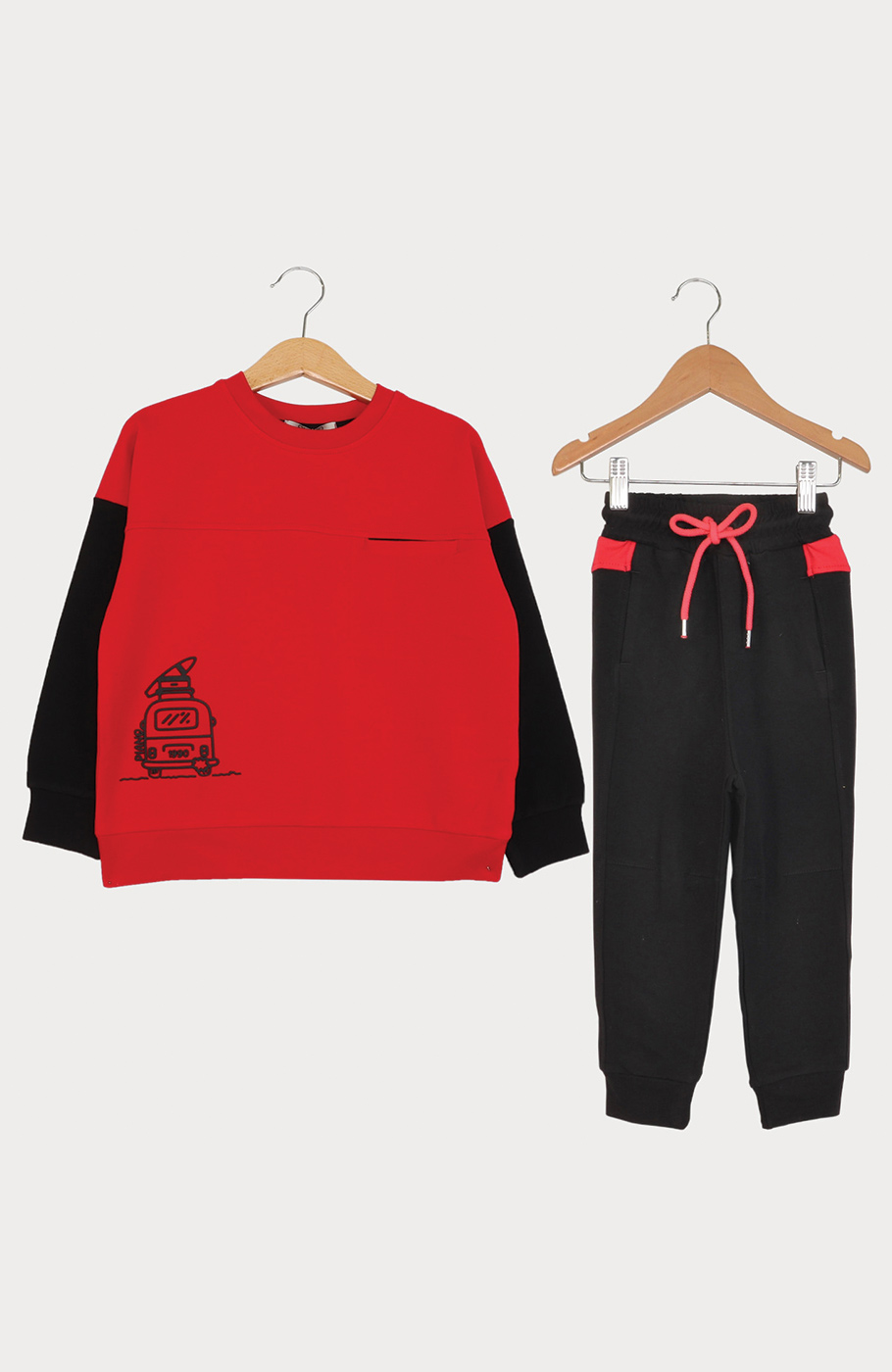 بلوز و شلوار دورس برش دار