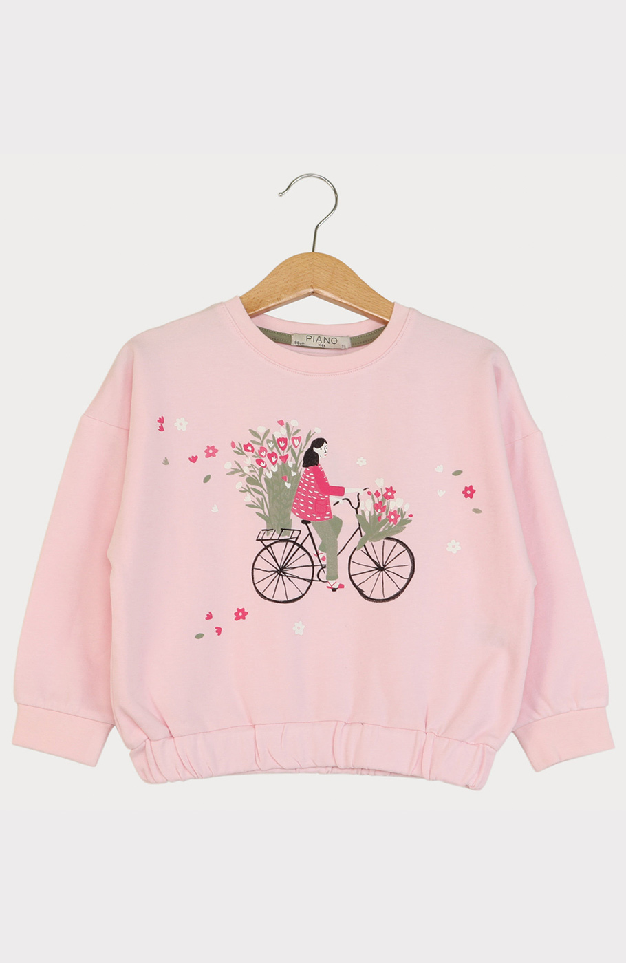 بلوز نیم تنه دورس دو نخ (ست با کد 10192)