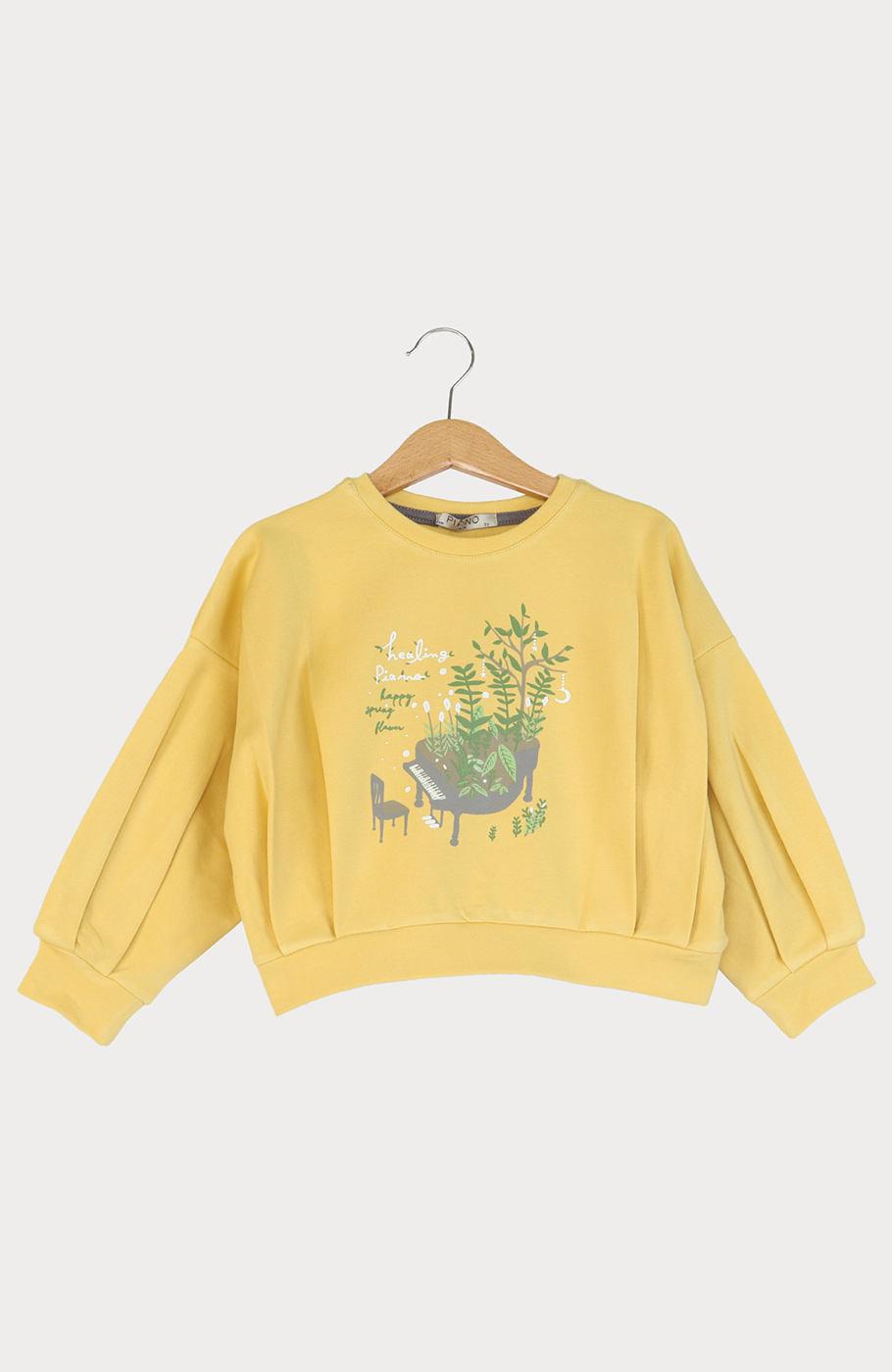 بلوز فاینریب جلو پیلی دار (ست با کد 10196)