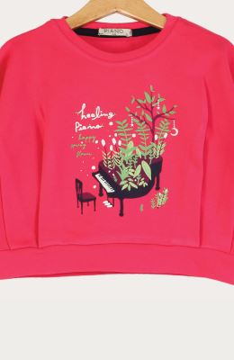 بلوز فاینریب جلو پیلی دار (ست با کد 10196)