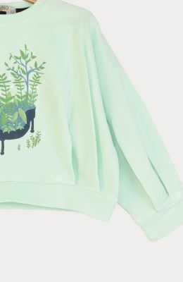 بلوز فاینریب جلو پیلی دار (ست با کد 10196)