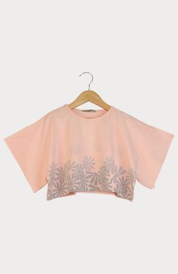 تیشرت یکرو لایکرا اسلپ والان دار (ست با کد 10199)