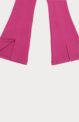 شلوار فاینریب دمپا چاک دار (ست با کد 10200)     