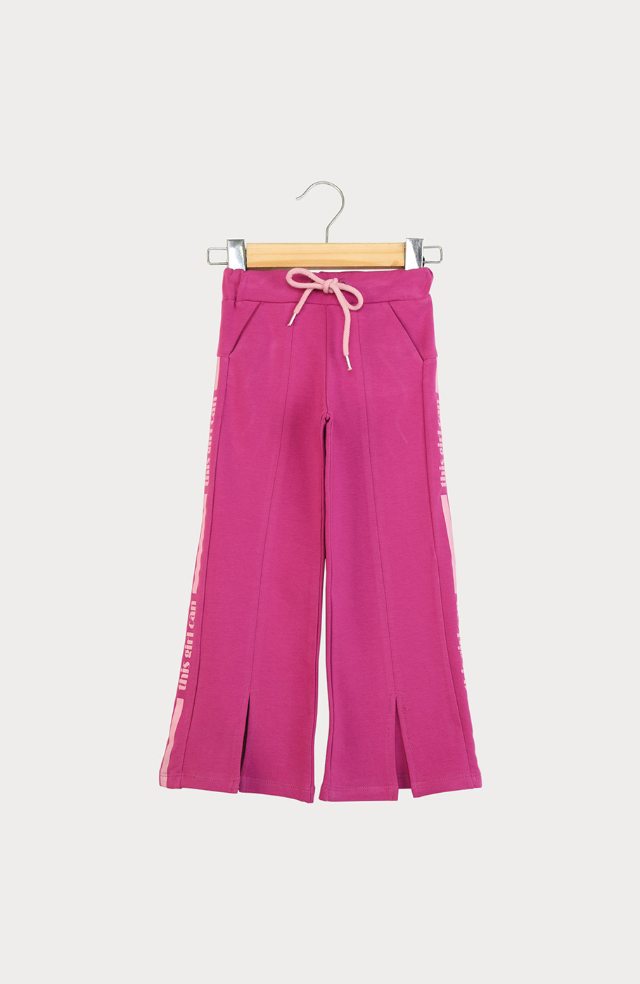 شلوار دورس بوت کات دمپا چاک دار (ست با کد 10198)