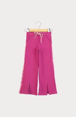 شلوار دورس بوت کات دمپا چاک دار (ست با کد 10198)