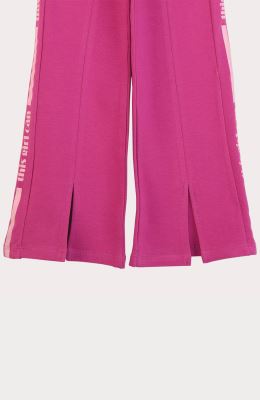 شلوار دورس بوت کات دمپا چاک دار (ست با کد 10198)